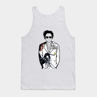 Tim Burton (Edward Scissorhands) Portrait Tank Top